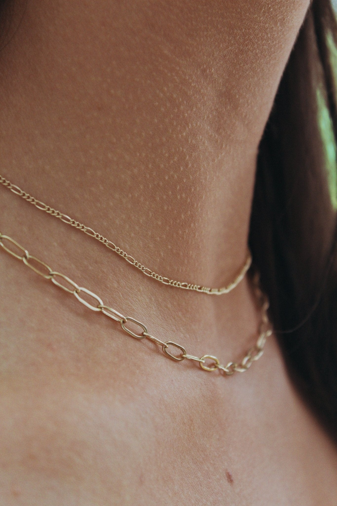 14k Gold Chunky Cable Necklace - Jewellery Hut