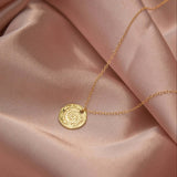 14k Gold Filled Fossil Necklace - Jewellery Hut