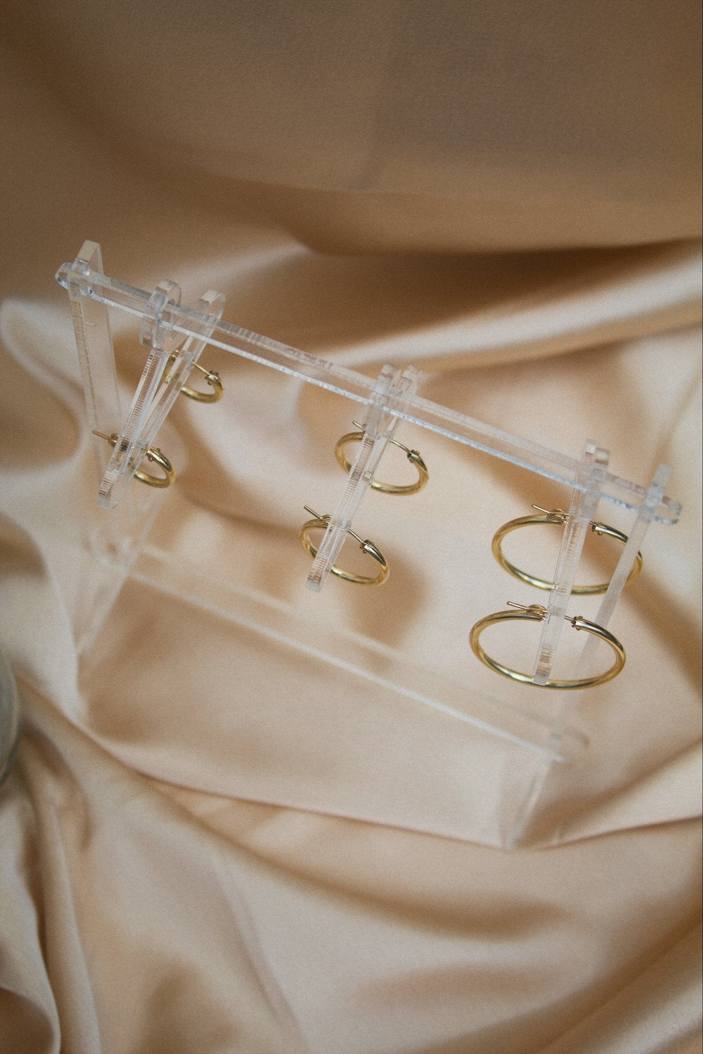 14K Gold Hinged Hoops - Jewellery Hut