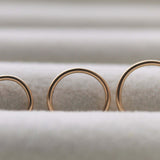 14K Gold Infinity Hoops - Jewellery Hut