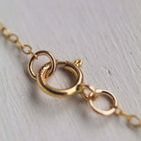 14K Gold Leaf Necklace - Jewellery Hut