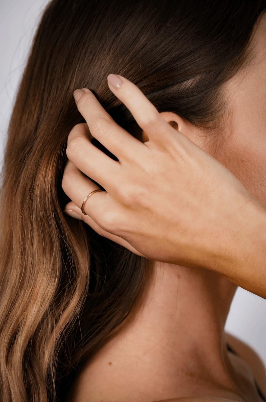 14K Gold Stacking Ring - Jewellery Hut