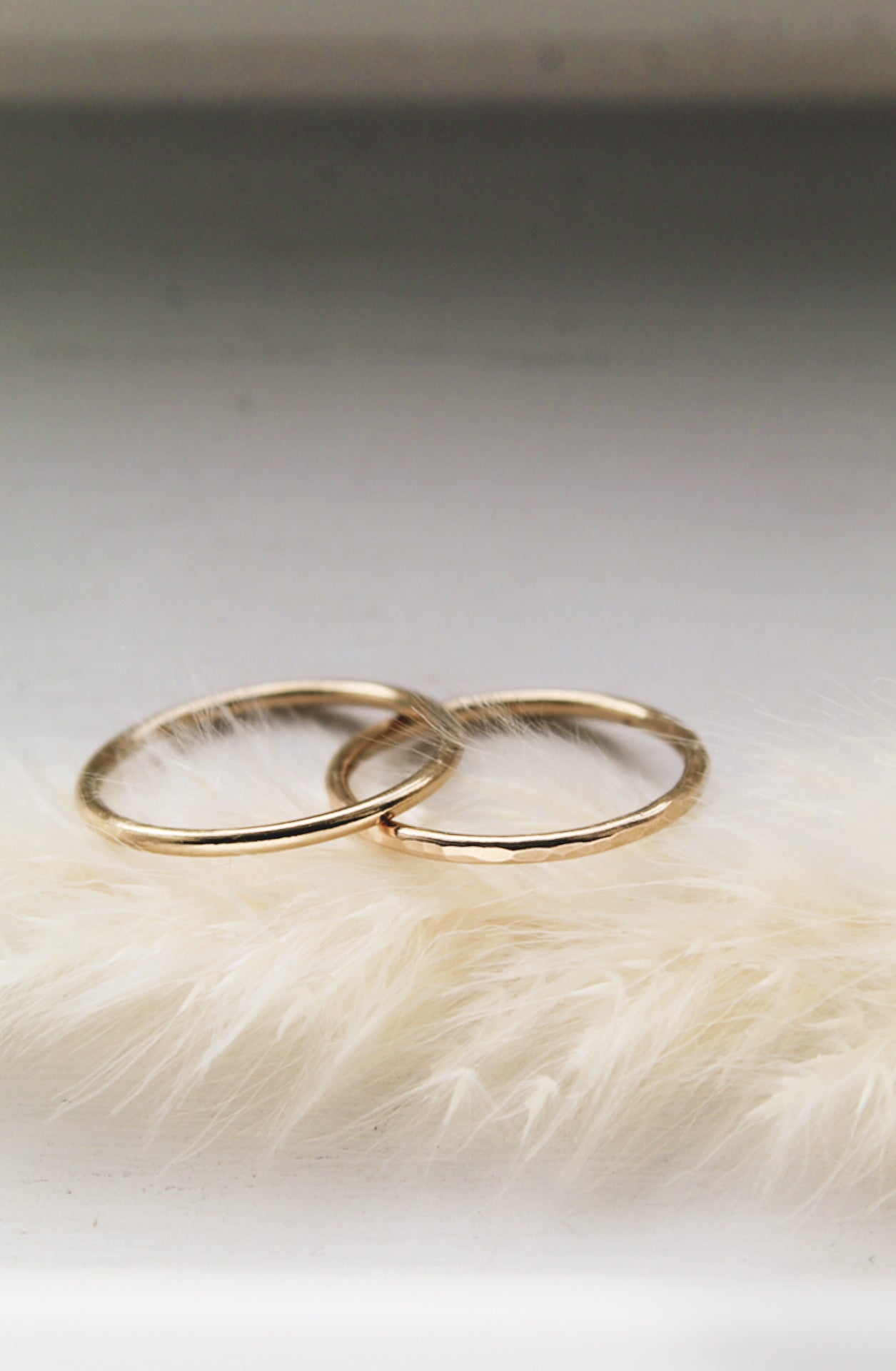 14K Gold Stacking Ring - Jewellery Hut