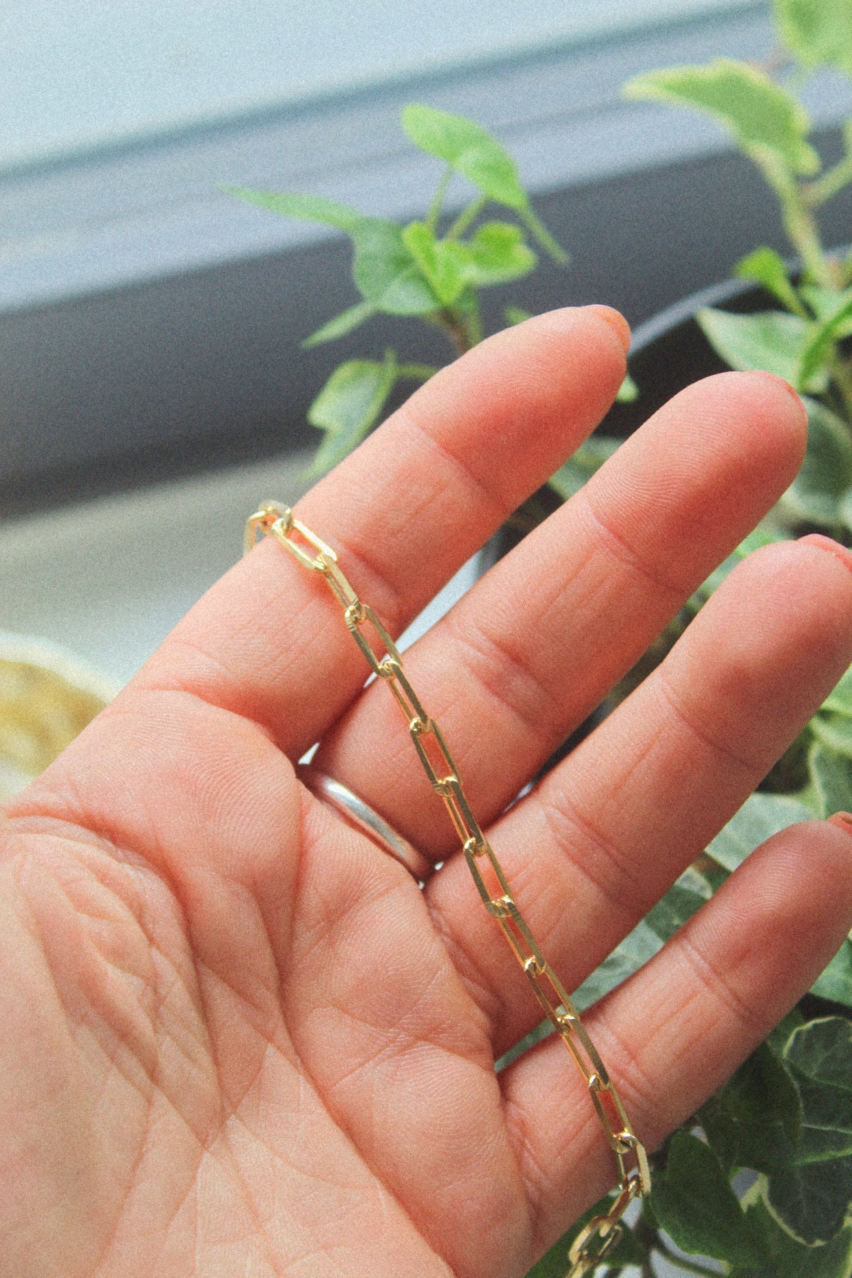 18K Gold Filled Chunky Paper Clip Chain Necklace - Jewellery Hut