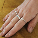 925 Sterling Silver Tiny Signet Ring - Jewellery Hut
