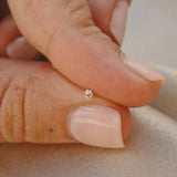 9K Gold Cubic Zirconia Nose Stud - Jewellery Hut
