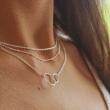 Silver Satellite Chain Necklace - Jewellery Hut
