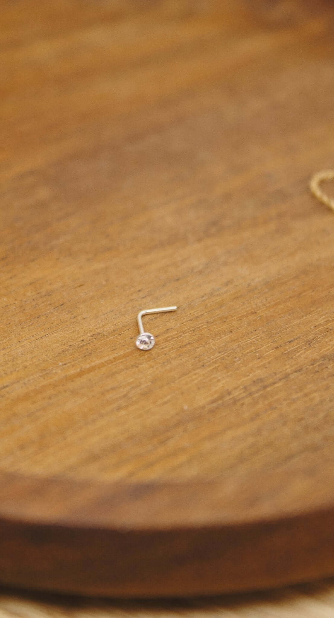 Sterling Silver Cubic Zirconia Nose Stud - Jewellery Hut