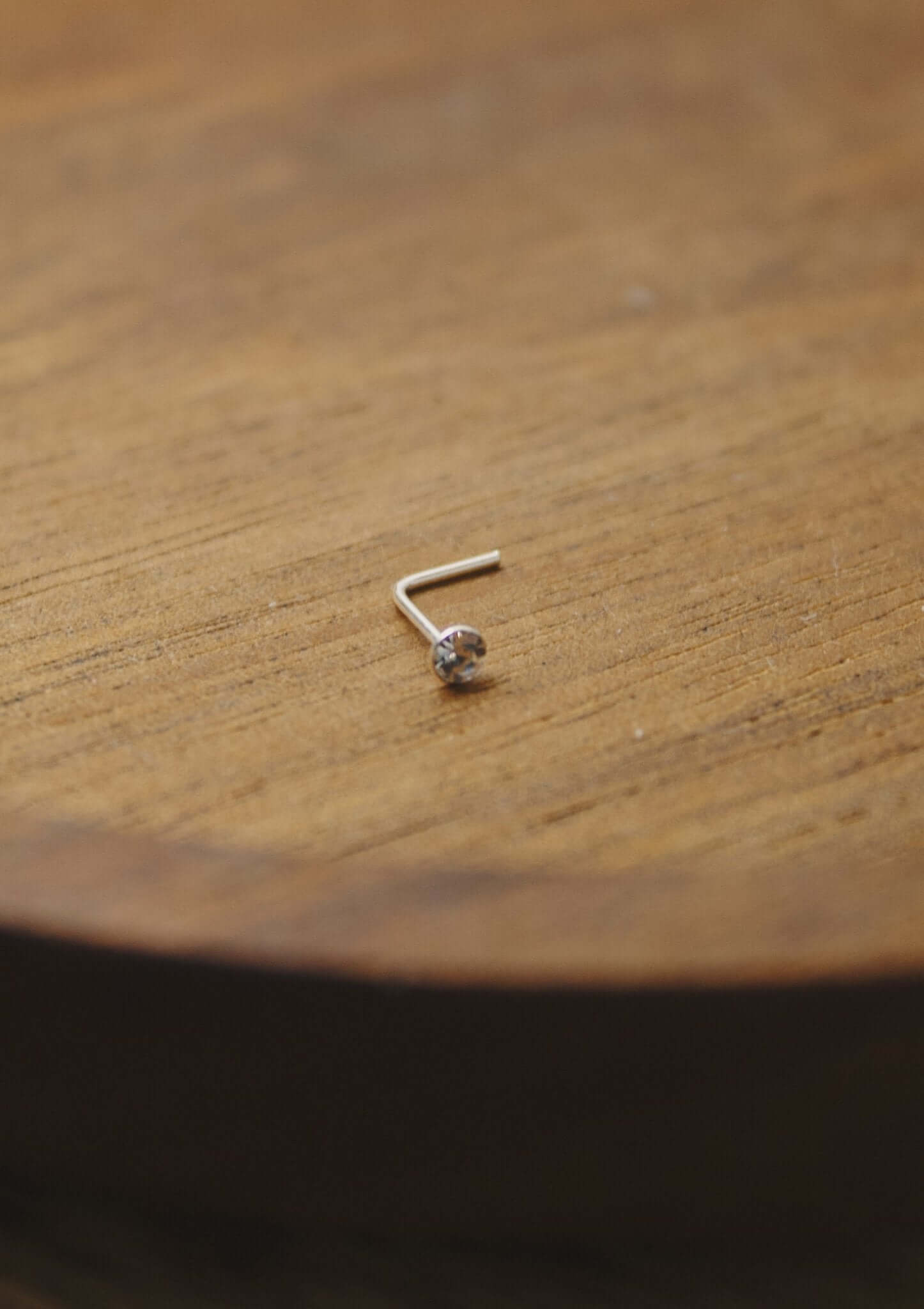 Sterling Silver Cubic Zirconia Nose Stud - Jewellery Hut