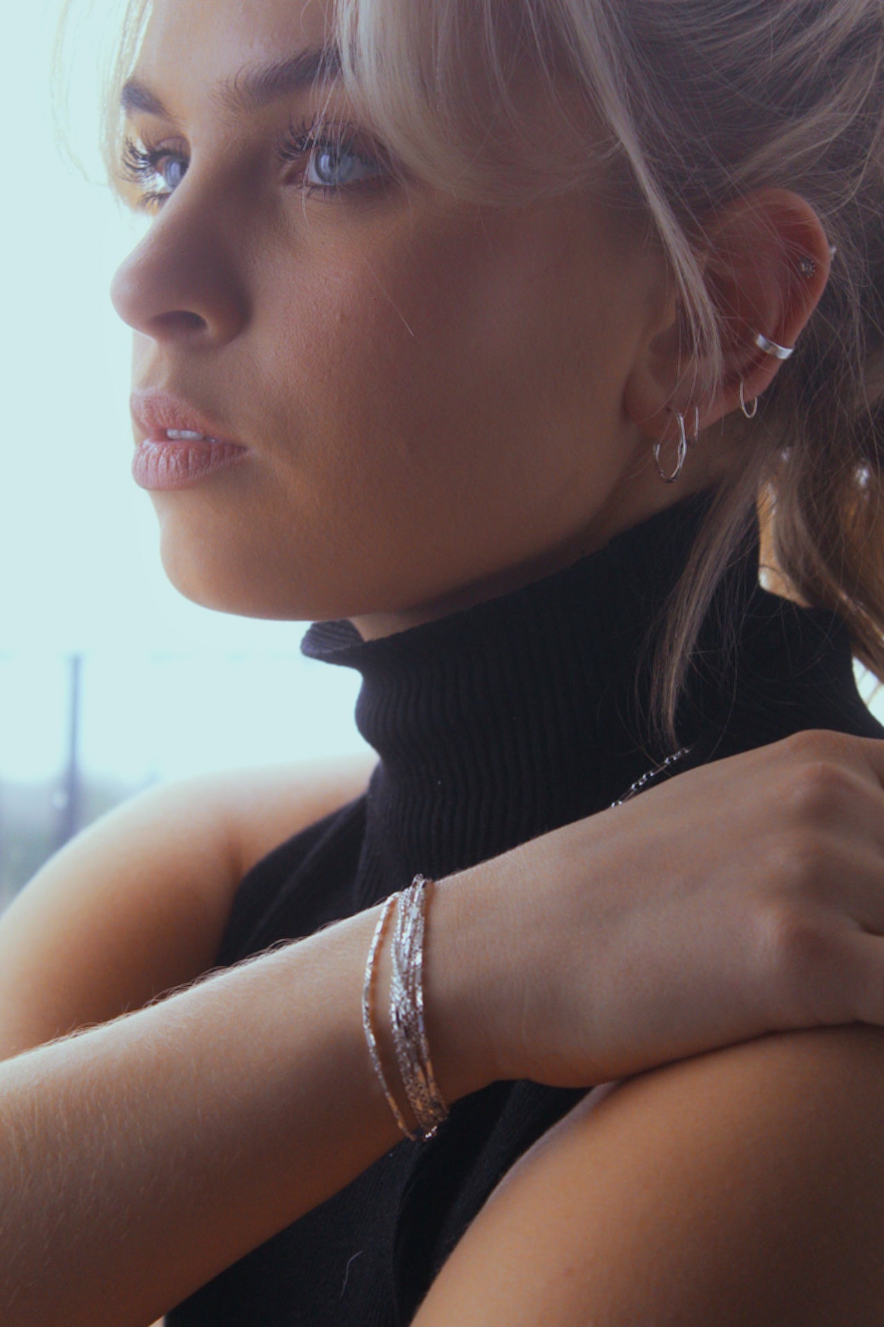 Sterling Silver Ear Cuff - Jewellery Hut