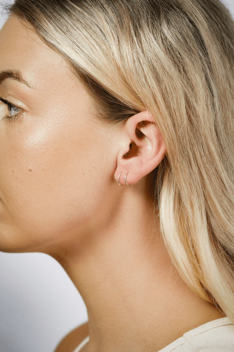 Sterling Silver Huggie Hoops - Jewellery Hut