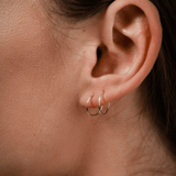 Sterling Silver Infinity Hoops - Jewellery Hut