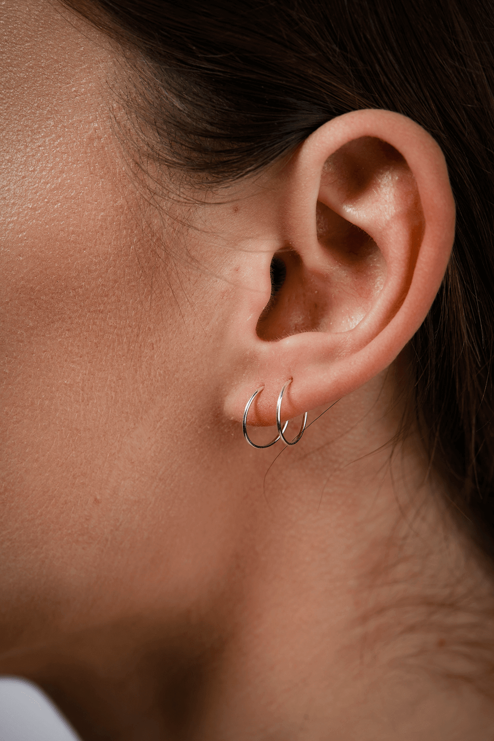 Sterling Silver Hoops l Silver Hoop Earrings l Hoop Earrings