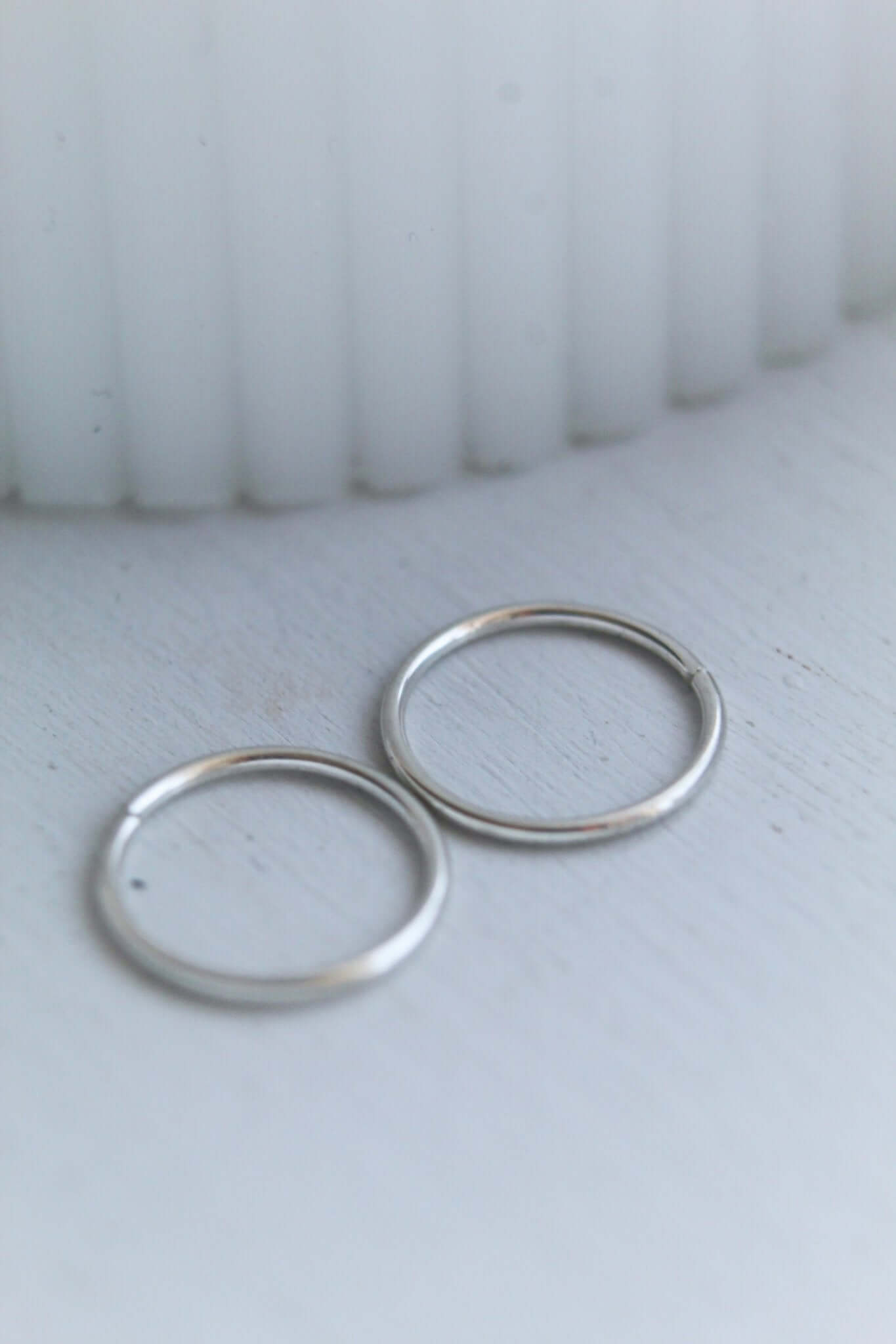 Sterling Silver Infinity Hoops - Jewellery Hut