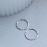 Sterling Silver Infinity Hoops - Jewellery Hut
