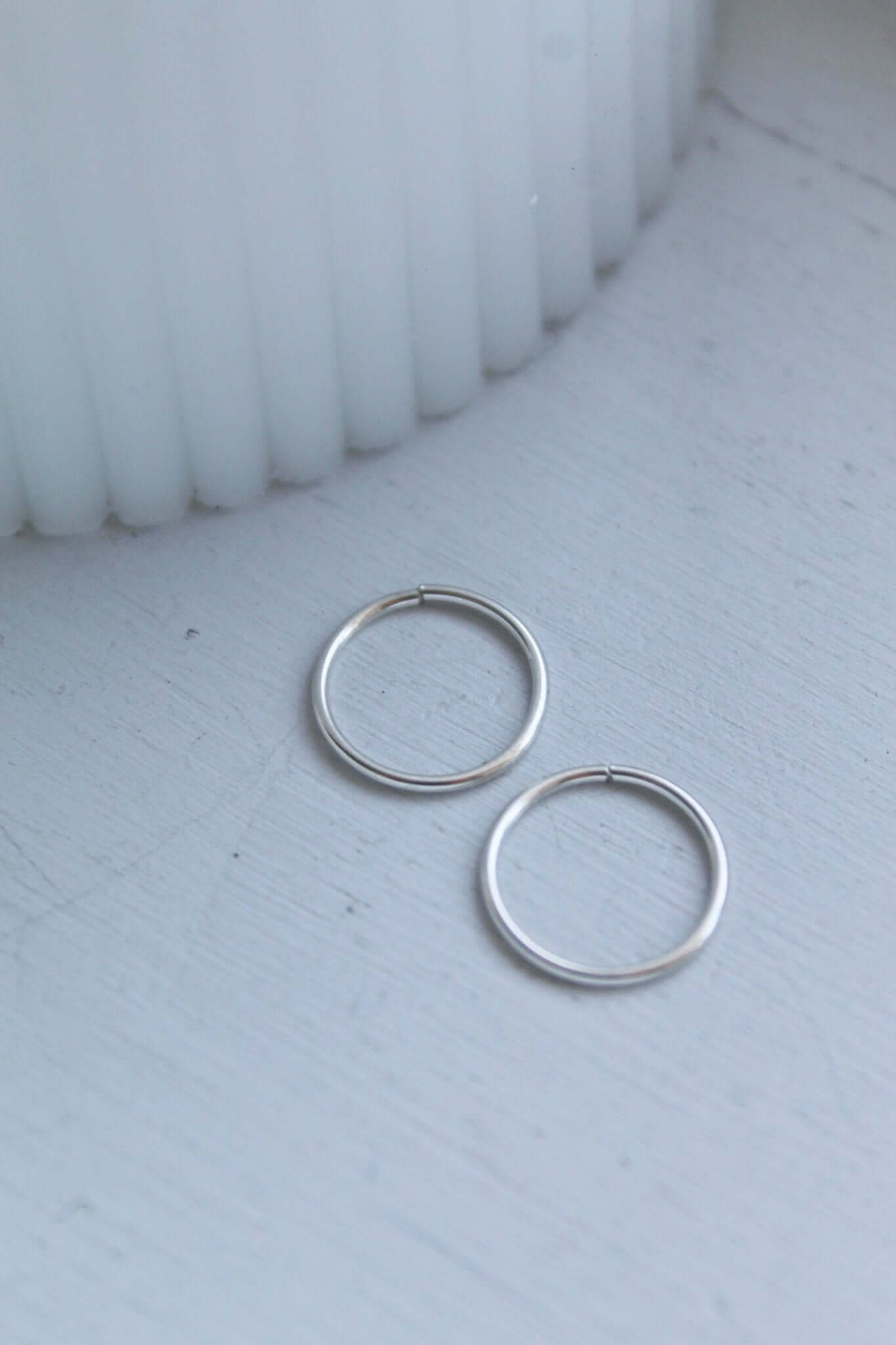 Sterling Silver Infinity Hoops - Jewellery Hut