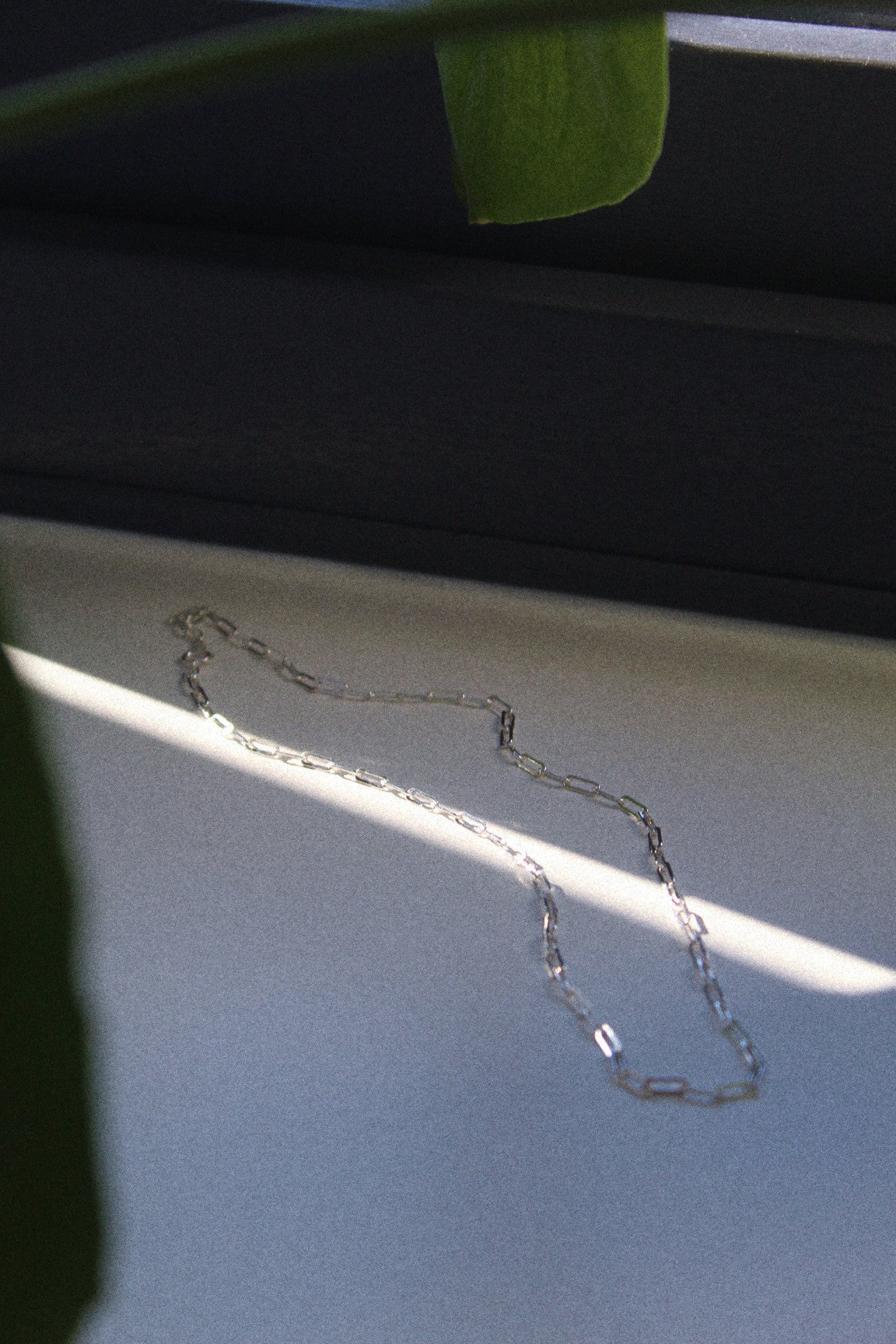Sterling Silver Paperclip Chain Necklace - Jewellery Hut