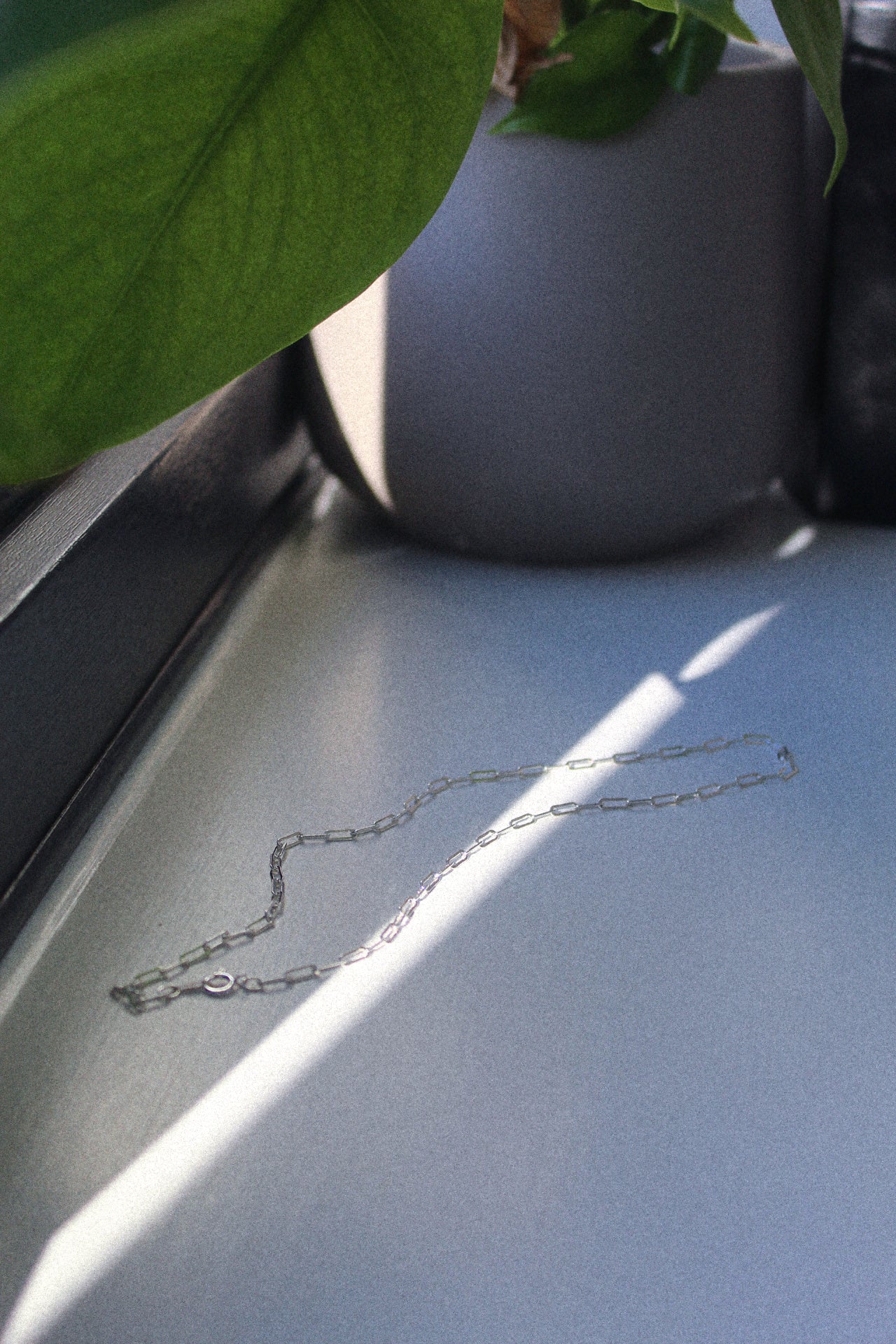 Sterling Silver Paperclip Chain Necklace - Jewellery Hut