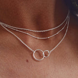 Sterling Silver Rope Necklace - Jewellery Hut