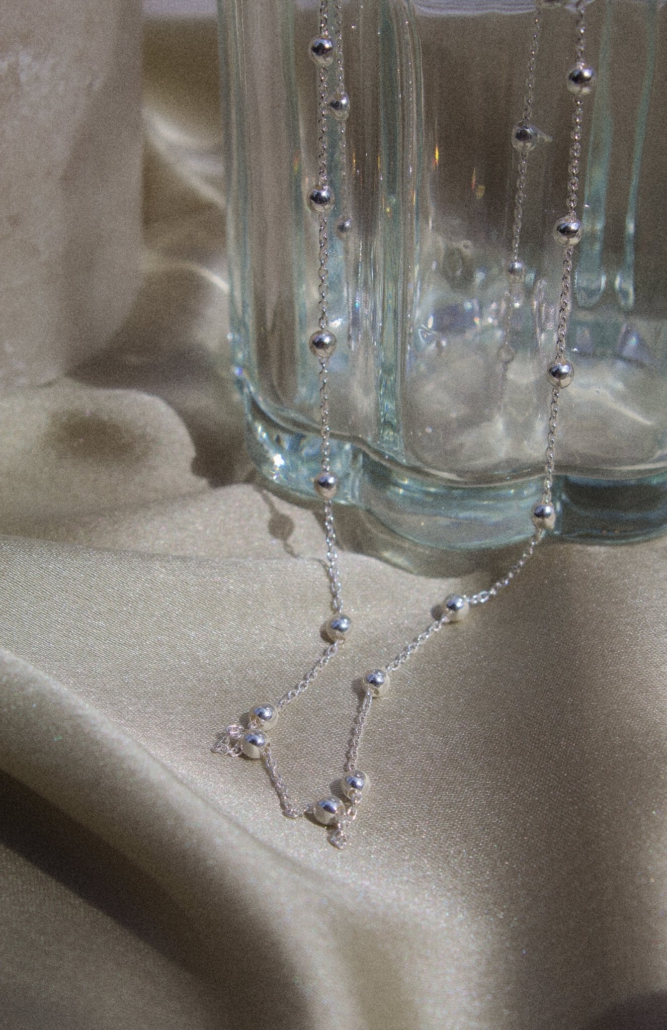 Sterling Silver Satellite Chunky Necklace - Jewellery Hut