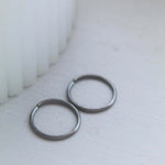 Titanium Hoop Earrings - Jewellery Hut