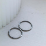 Titanium Hoop Earrings - Jewellery Hut