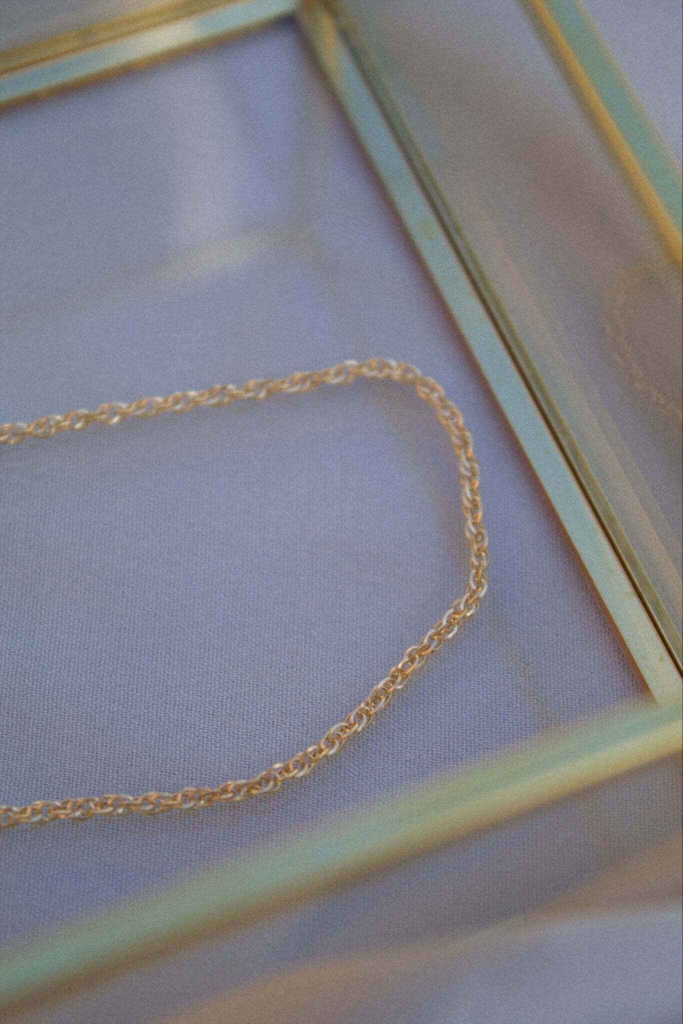 14K Gold Rope Chain Necklace - Jewellery Hut
