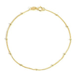 14k Gold Satellite Bracelet - Jewellery Hut