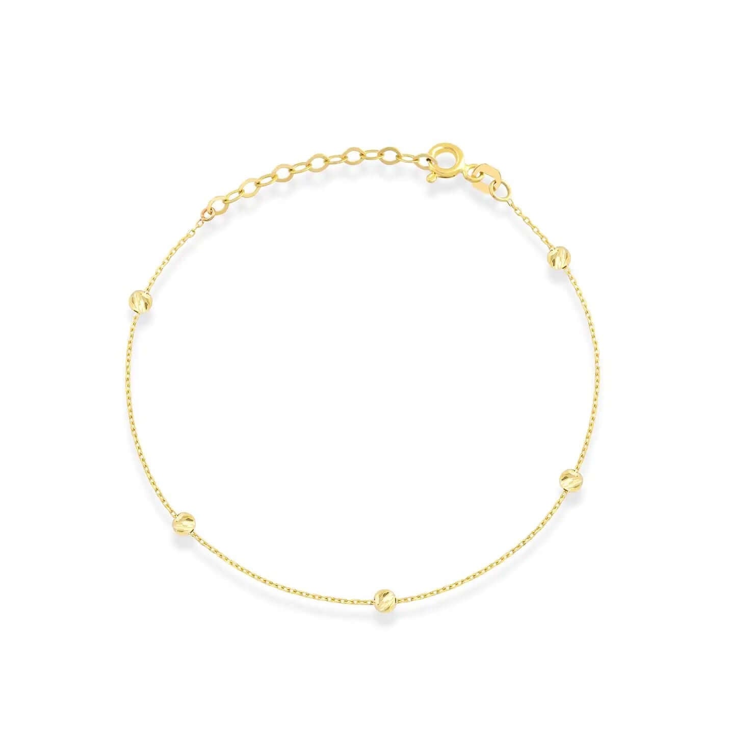 24k Gold Vermeil Satellite Bracelet - Jewellery Hut