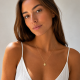 14K Gold Filled Shell Necklace