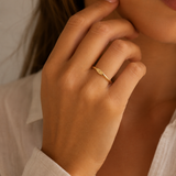 Personalised Initial Gold Signet Ring