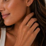 Personalised Initial Gold Signet Ring