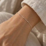Sterling Silver Satellite Chain Bracelet