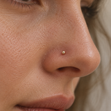 9K Yellow Gold Ball Nose Stud
