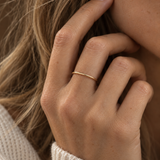 14K Gold Stacking Ring