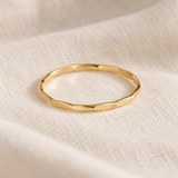 14K Gold Stacking Ring