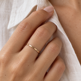 14K Gold Stacking Ring