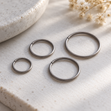 Titanium Hoop Earrings