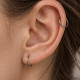 Titanium Hoop Earrings