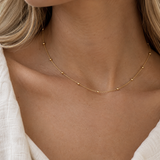 24k Gold Vermeil Satellite Necklace