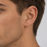 Sterling Silver Infinity Hoop Earrings