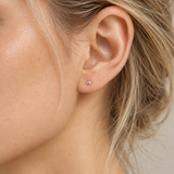 Sterling Silver Ball Stud Earrings