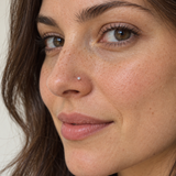 Sterling Silver Cubic Zirconia Nose Stud