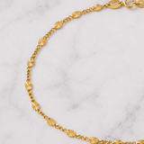 14K Gold Filled Sunburst Necklace