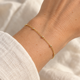 24k Gold Vermeil Satellite Bracelet