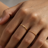 14K Gold Stacking Ring