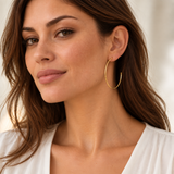 14K Gold Filled Hoop Earrings