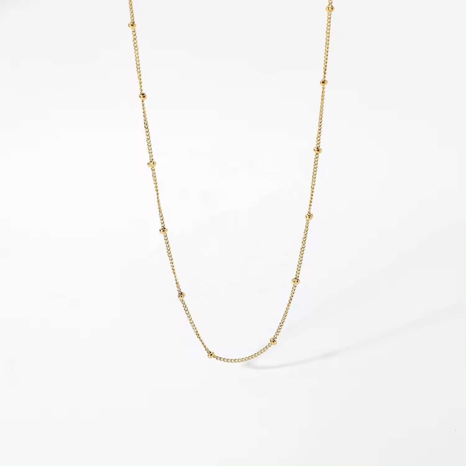 Gold Satellite Chain Necklace - Jewellery Hut
