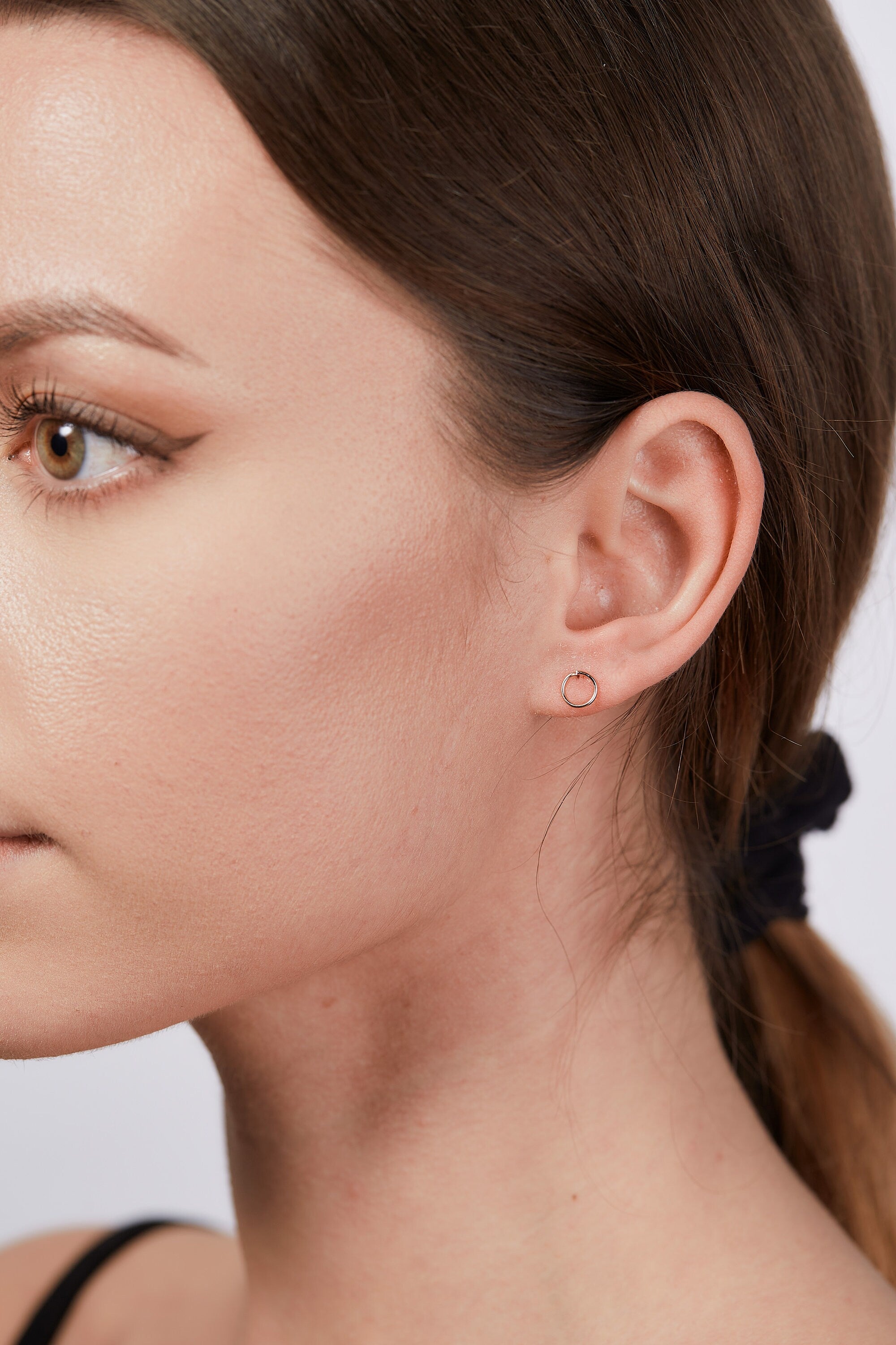 14K Rose Gold Earrings, Rose Gold Stud Earrings, Rose Gold Earrings, Gold Earrings, Minimalist Earrings, Stud Earrings, Gold Stud Earrings