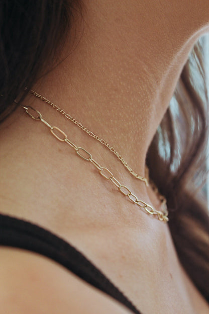 14k Gold Chunky Cable Necklace - Jewellery Hut